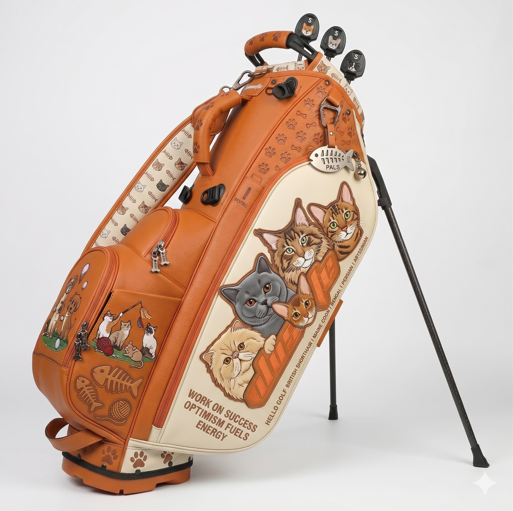 Tee Off with Your Best Friend: Introducing the "Pet Lover’s" Premium Leather Golf Collection