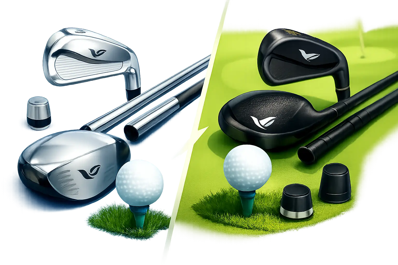 Steel Shafts vs Graphite for Golf Clubs