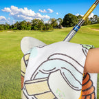 Tasty Food Golf Waffle Towel