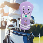 Golf Club Head Cover PU Accessory for #1 Driver And Fairway Wood