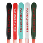 WOSOFE Stylish Golf Alignment Stick Cover - Durable PU Leather with Elastic Closure