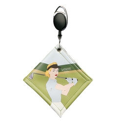 Wosofe Chic Golfer Girl Golf Towel - Golf towel - Professional Golf Equipment
