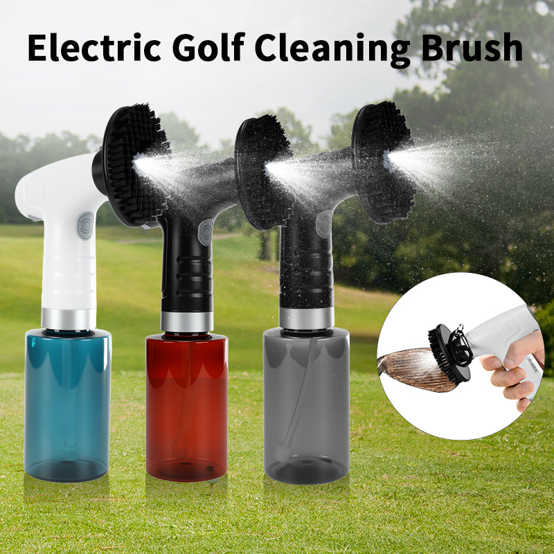 Pro Electric Golf Club Cleaner Golf Brush - USB-C Rechargeable Automatic Golf Groove Cleaning Tool with High-Speed Rotating Bristles, Waterproof & Portable, 3 Colors