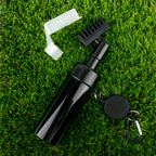 Golf Club Cleaning Brush Golf Brush With Spray Bottle Holds 5 oz. of Water Golf Club Cleaning Set With Cover And Retractable Clip