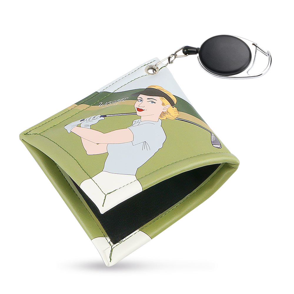 Chic Golfer Girl Golf Towel