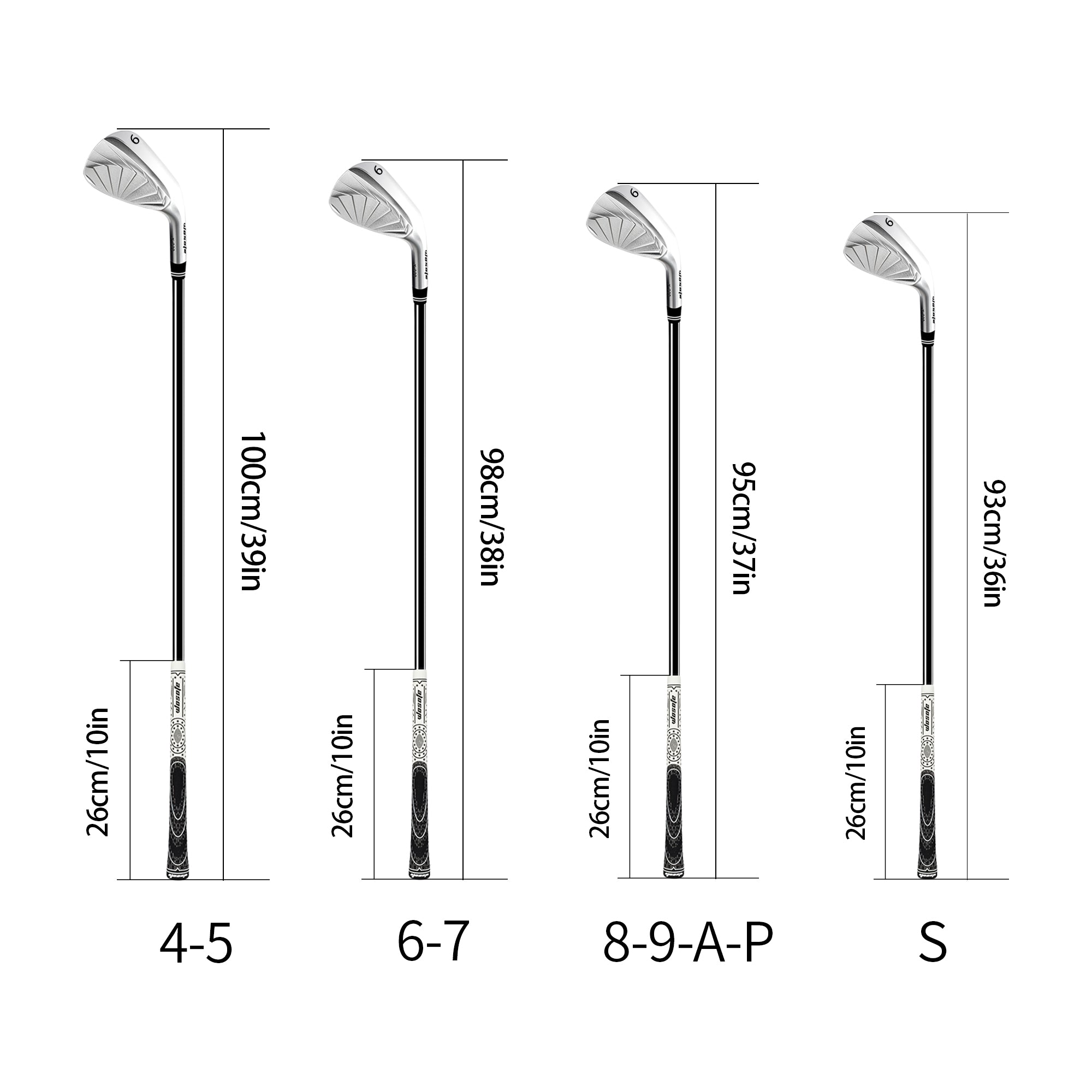 X-099 High Quality Golf Iron Set (4 5 6 7 8 9 P A S)
