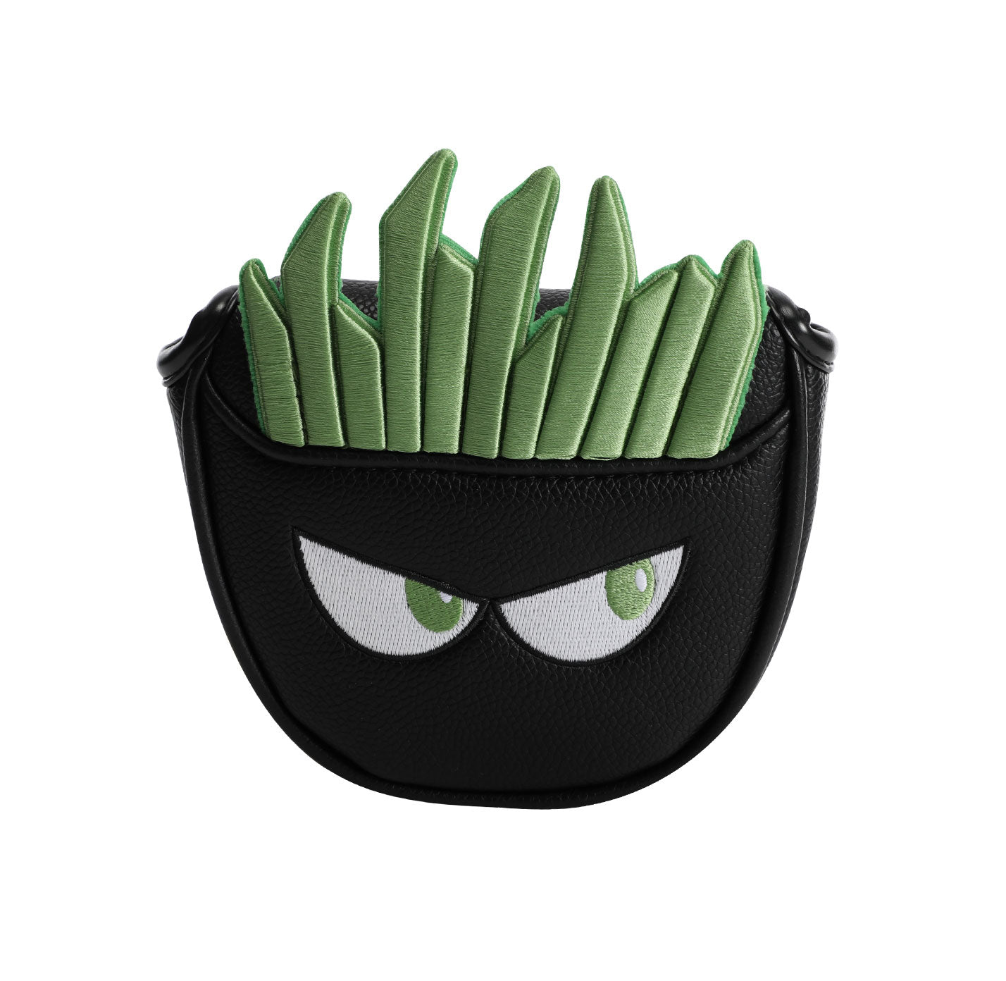 Funny French Fries Golf Mallet Putter Cover with Strong Magnetic Closure - Premium PU Leather Putter Headcover for TaylorMade Spider, Odyssey, Scotty Cameron - Creative Golf Bag Accessories & Gift