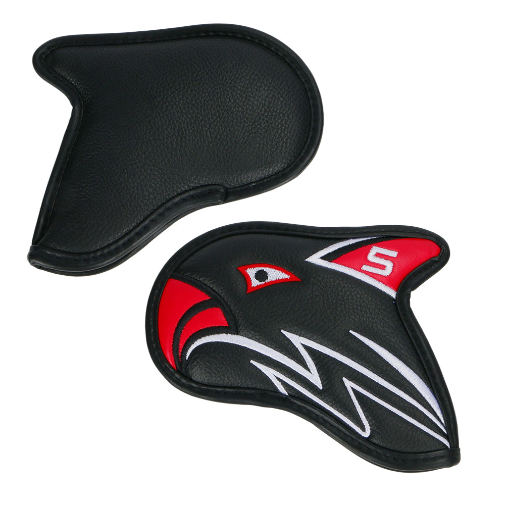 Golf headcovers, Eagle Premium PU 11pcs/Set Wedge & Iron Headcovers with Hook&Loop Closure