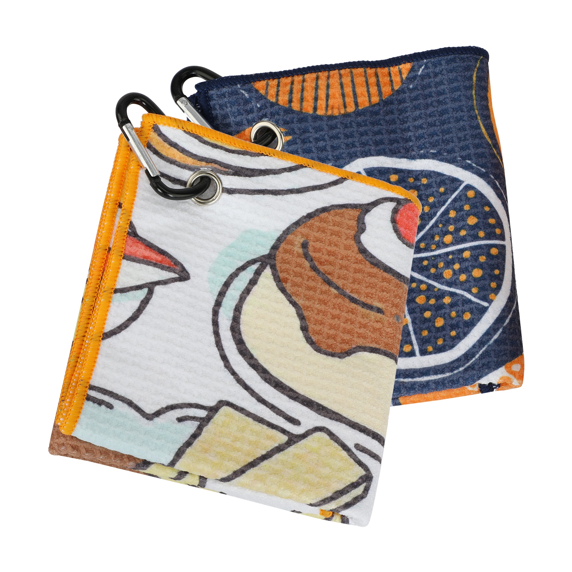 Tasty Food Golf Waffle Towel