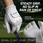 Golf Gloves Men’s Left Hand Lycra Korean Nanometer Grip Soft Comfortable Super Soft Feel Breathe Durable