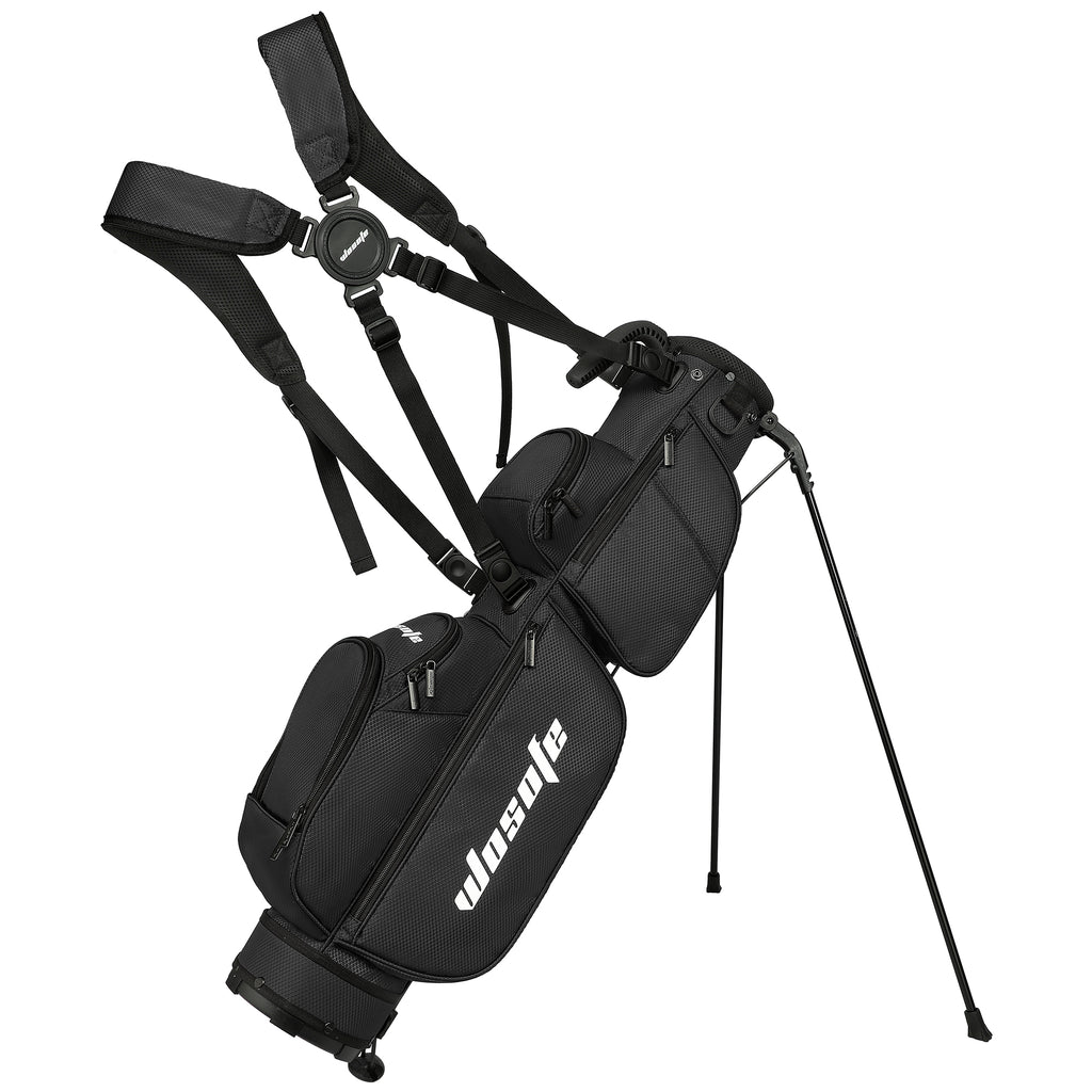 Golf Bag,Golf Stand Bag,for Men Women 3-Way Dividers Lightweight Par 3 Driving Range Executive Courses Portable and Durable with Adjustable and Detachable Dual - Shoulder Straps Rain Cover