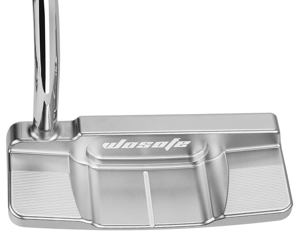 Wosofe  CNC Milled 1020 Carbon Steel Golf Putter Right Hand Portable Durable Golf Putting Club for Practice
