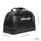 Golf Bag High Quality PU Leather Black Waterproof Golf Clothes Bag