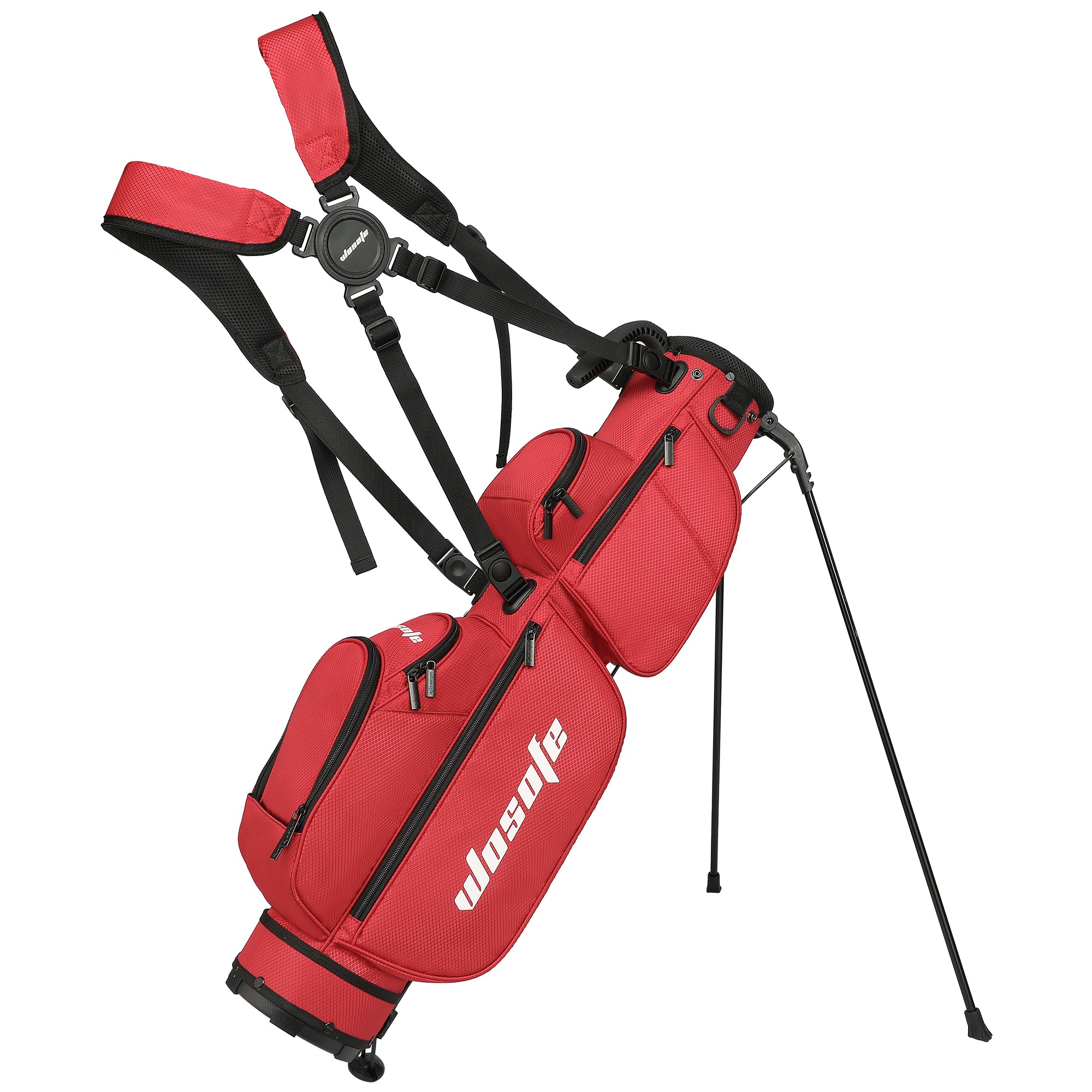 Golf Bag,Golf Stand Bag,for Men Women 3-Way Dividers Lightweight Par 3 Driving Range Executive Courses Portable and Durable with Adjustable and Detachable Dual - Shoulder Straps Rain Cover