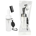 Golf Club Cleaner Brush White Press Sprayer Brush Recess Tool