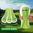 Beer Themed Golf Headcover Driver Fairway Wood Hybrid Premium PU Leather Head Cover Embroidered Design