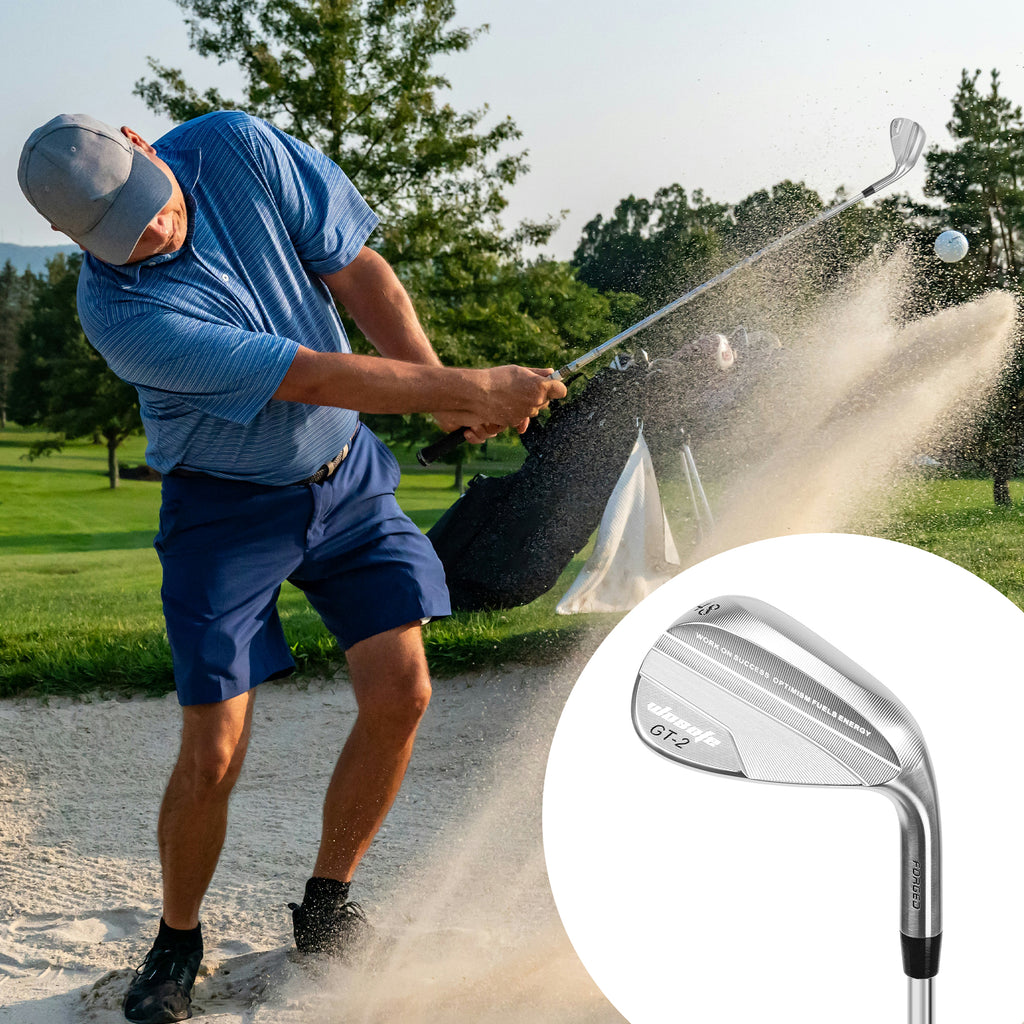 Premium Full Face Golf Wedges, Golf Wedge Set, 3 Wedges 52/56/60 Degree,Lob,Gap,Sand Golf Club for Men, Premium Grip, Right Hand