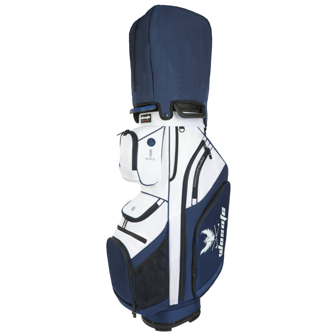 T-LOCK 14-Way Golf Cart Bag with Full-Length Dividers – Anti-Rattle Fi – WOSOFE GOLF
