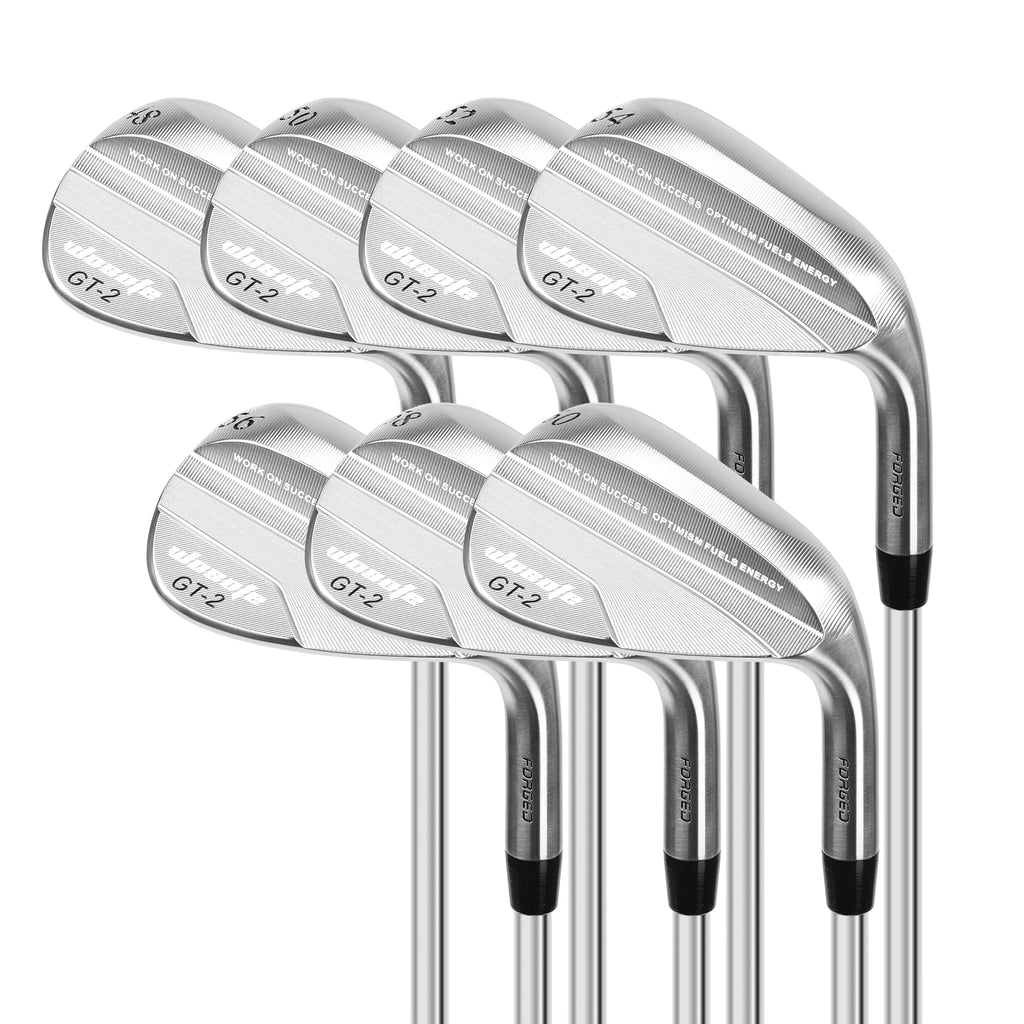 Premium Full Face Golf Wedges, Golf Wedge Set, 3 Wedges 52/56/60 Degree,Lob,Gap,Sand Golf Club for Men, Premium Grip, Right Hand