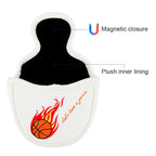 Golf Mallet Putter Cover, Golf Club Cover with Strong Magnetic Closure, PU Leather Waterproof Golf Putter Cover Golf Accessories Panda Dunk Pattern Embroidery