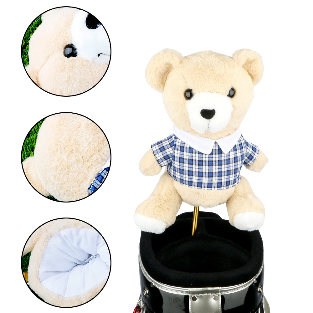Cute Teddy Bear Wood Headcover