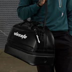 Golf Bag High Quality PU Leather Black Waterproof Golf Clothes Bag