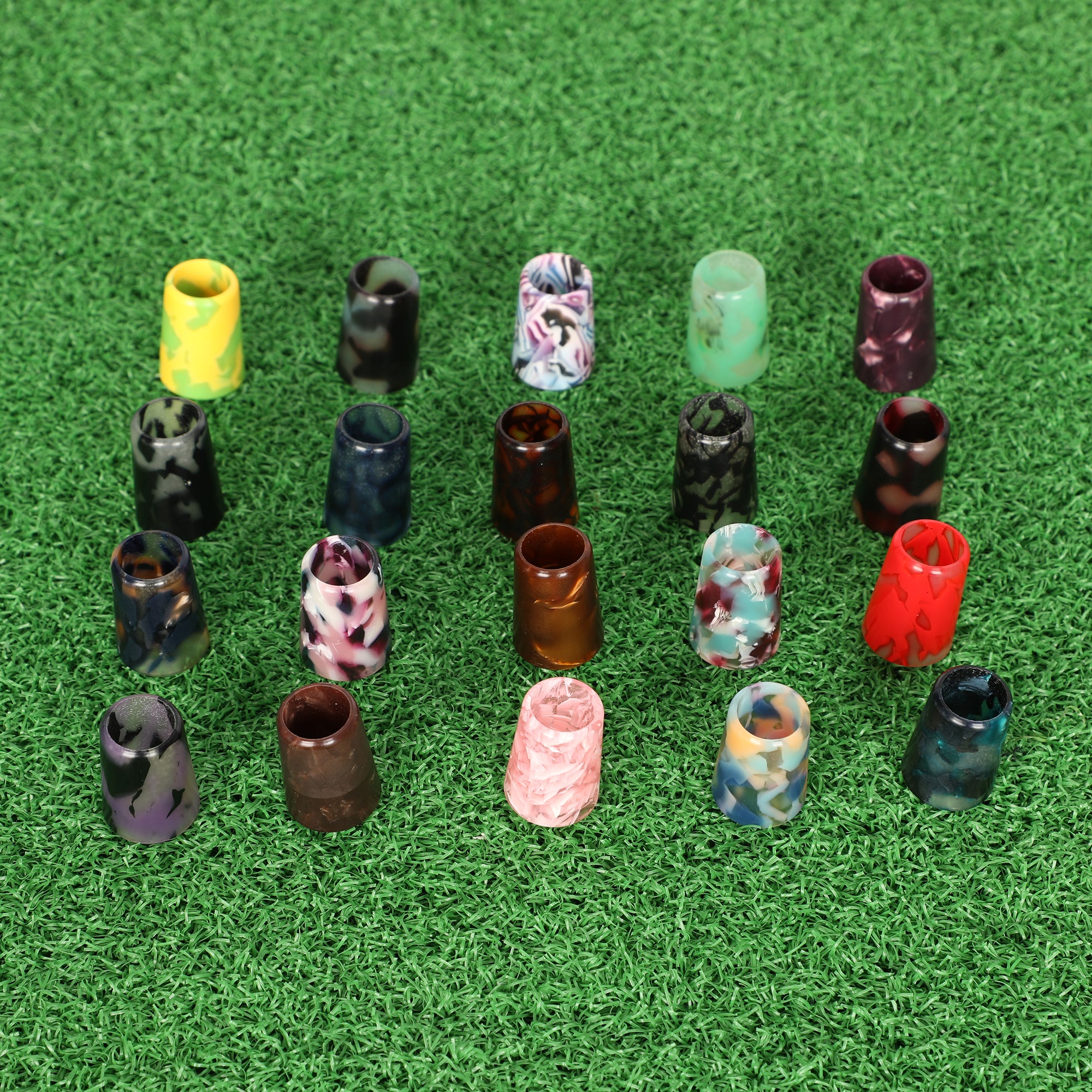 Workshop Essential 12pcs  Golf Ferrules Length 0.62” Plastic Material Fit Irons Multi-color Available