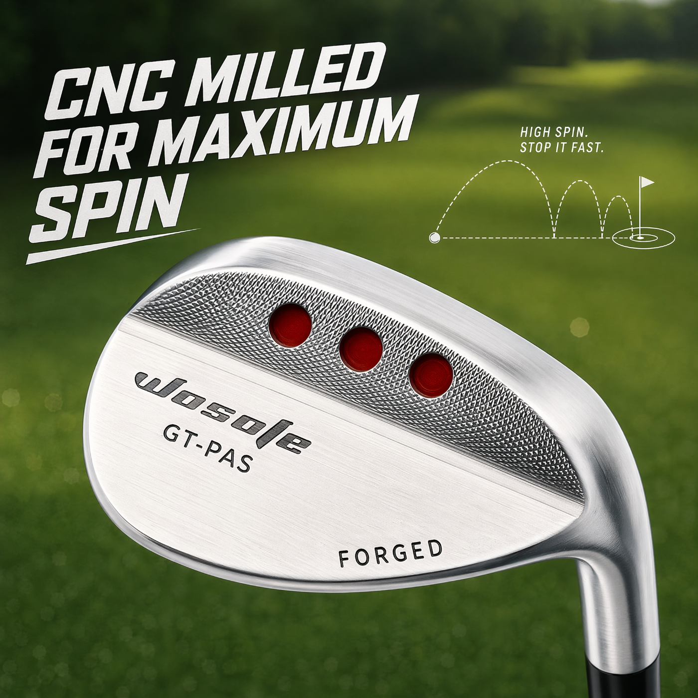 Precision Crafted Golf Wedge