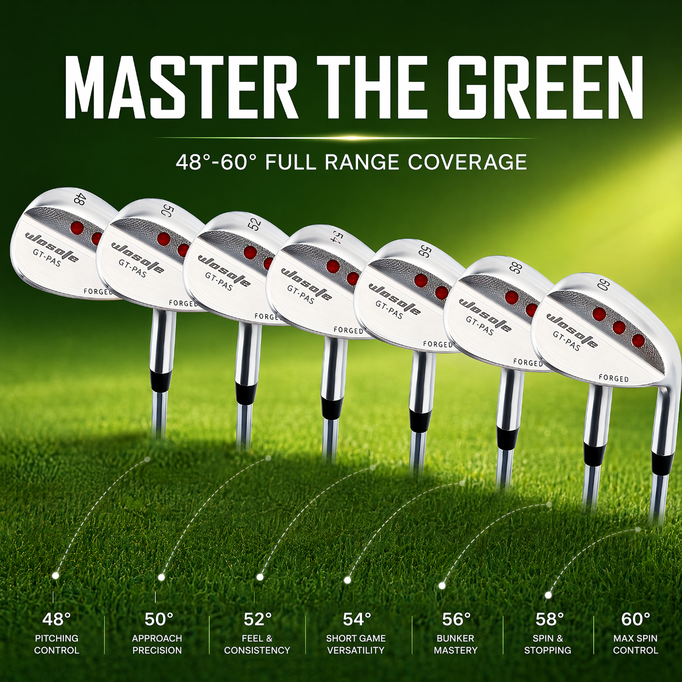 Precision Crafted Golf Wedge
