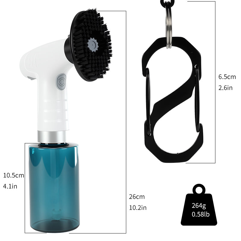 Pro Electric Golf Club Cleaner Golf Brush - USB-C Rechargeable Automatic Golf Groove Cleaning Tool with High-Speed Rotating Bristles, Waterproof & Portable, 3 Colors