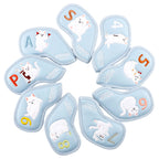 Golf Club Iron Head Covers Headcover Cute Cat Pattern