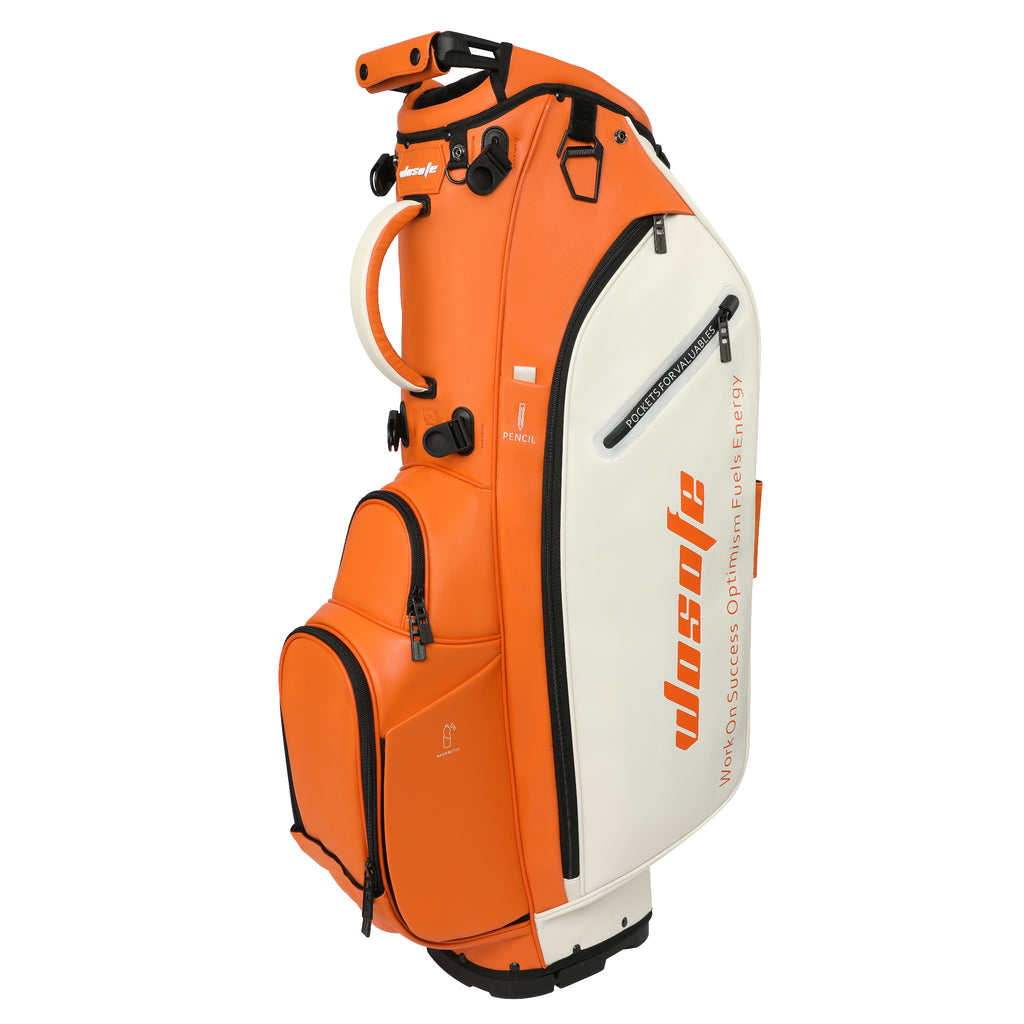 Wosofe JM9001 Golf Stand Bag  Premium PU Leather 6-14Way(Free Shipping)