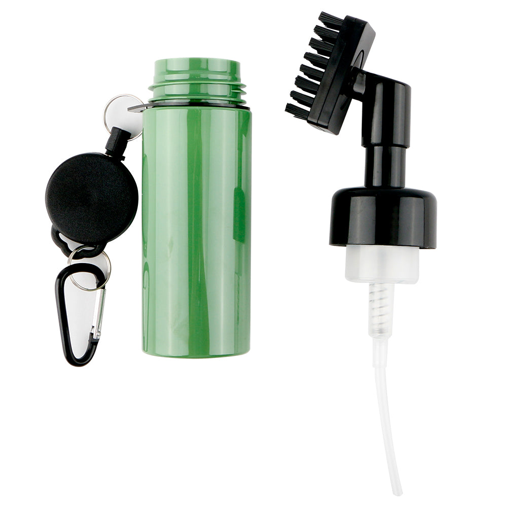Golf Club Cleaner Brush Leak-Proof Water Spray Bottle for 5 Ounces Of Water Club Head Groove Cleaning Tool