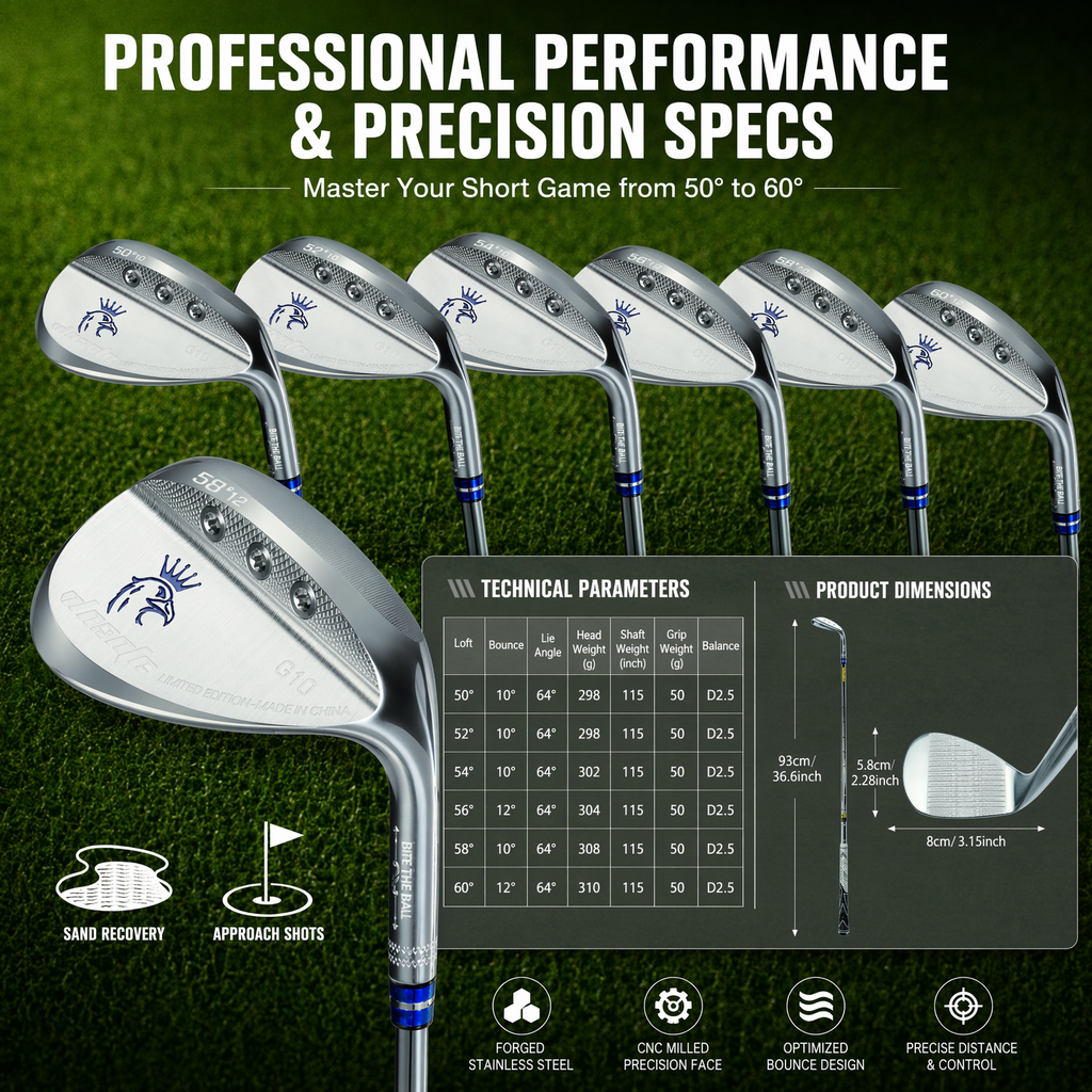 Golf Wedge Sand Pitching Chipping for Men Right Hand Legal for Tournament Play Quickly Cuts Strokes from Your Short Game