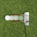 Magnetic Golf Putter Alignment Aid Training Tool - Premium Aluminum Putter Face Angle Corrector - Portable Golf Putting Precision Practice Equipment for Home & Green