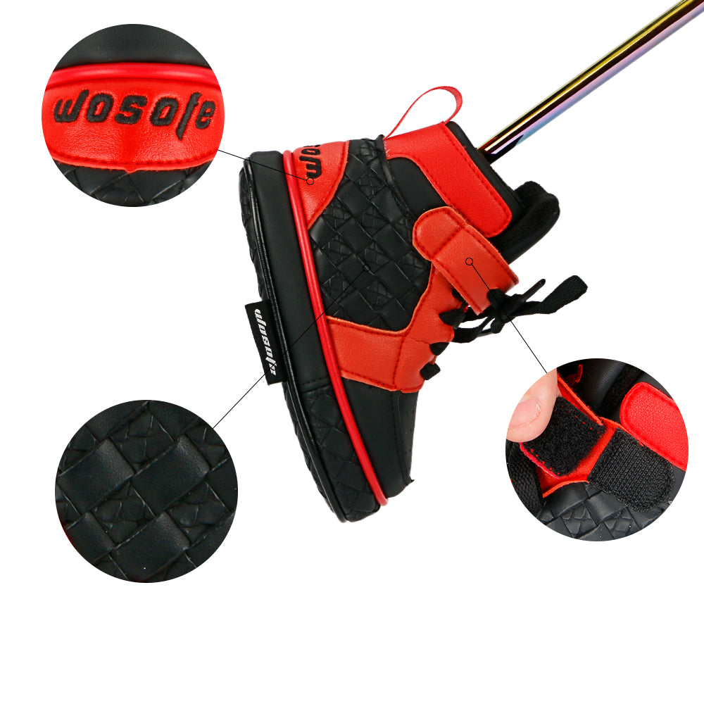 Golf Blade Putter Cover Funny Shoe Shape Headcover Club Protective Equipment PU Leather Shoe Embroidered Club Covers