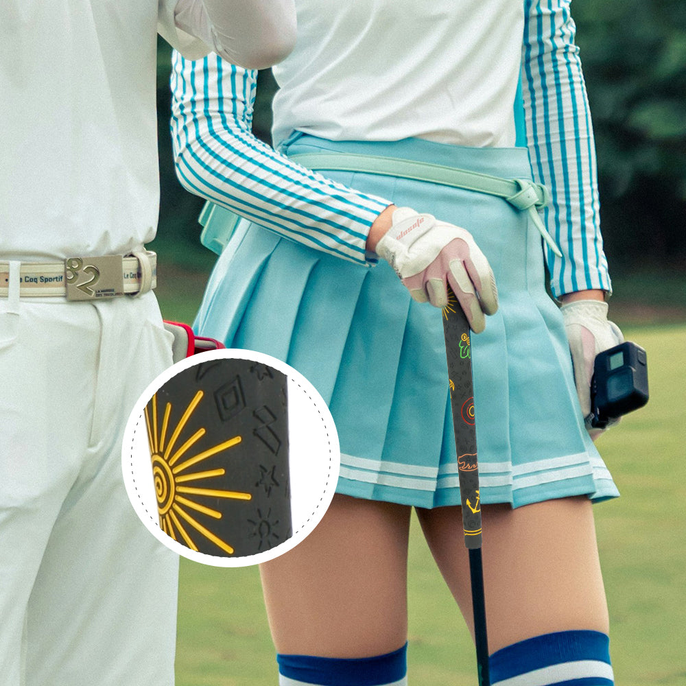 Golf Iron Grip Commercial Black Rubber Material Simple And Lightweight Wholesale Price