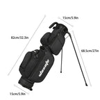 Golf Bag,Golf Stand Bag,for Men Women 3-Way Dividers Lightweight Par 3 Driving Range Executive Courses Portable and Durable with Adjustable and Detachable Dual - Shoulder Straps Rain Cover
