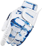 Golf Glove for Men's Left Hand White Soft Leather Breathable Professional Golf Hand Wear