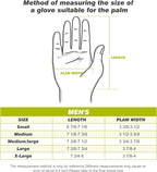 Golf Glove for Men's Left Hand White Soft Leather Breathable Professional Golf Hand Wear