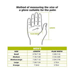 Golf Gloves Left Hand Men's Ocean Blue Premium Lycra PU Super Soft Feel Breathable Glove