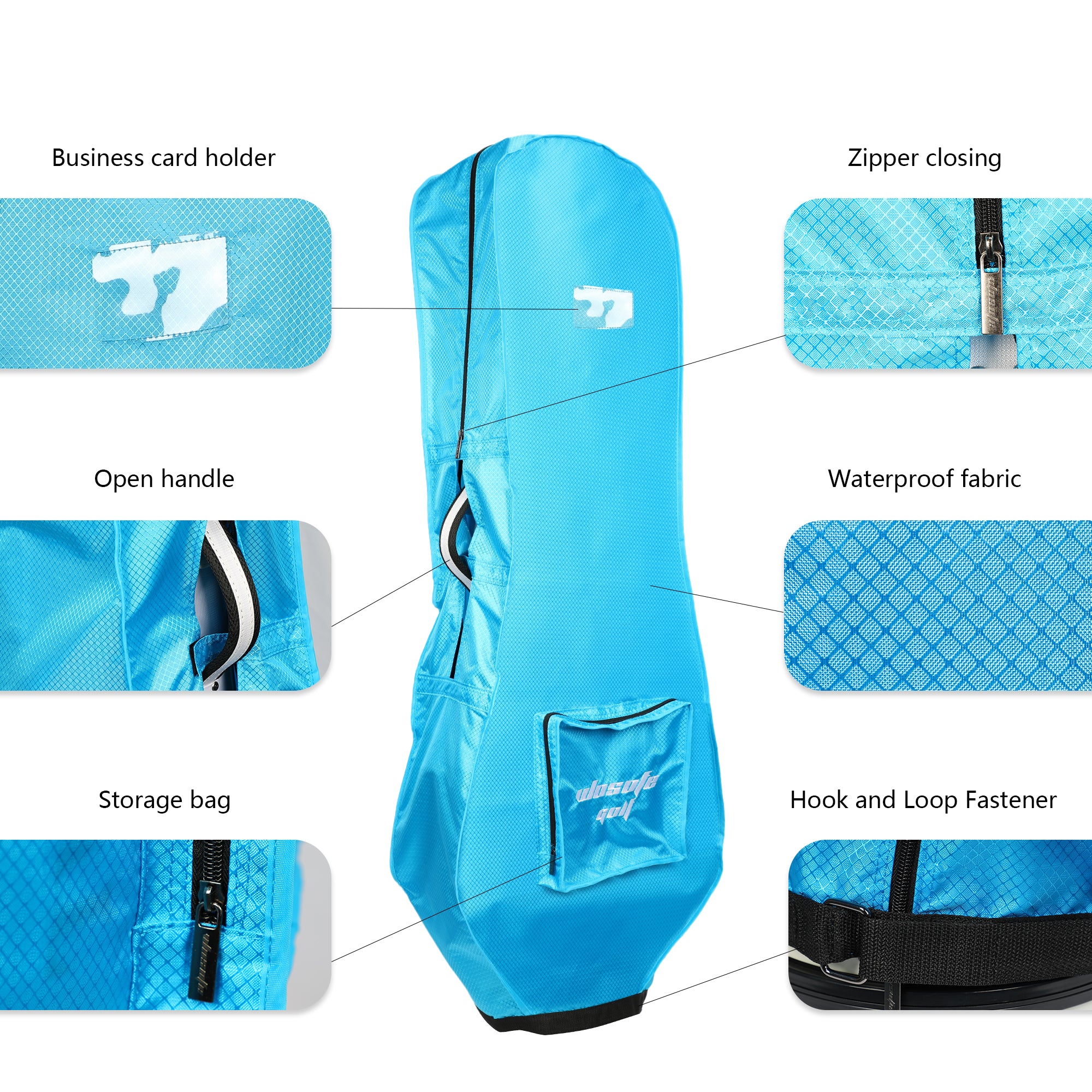 golf bag covers for rain Golf Bag Rain Cover Dustproof Waterproof Bag Protection Cover Bag Rain – WOSOFE GOLF