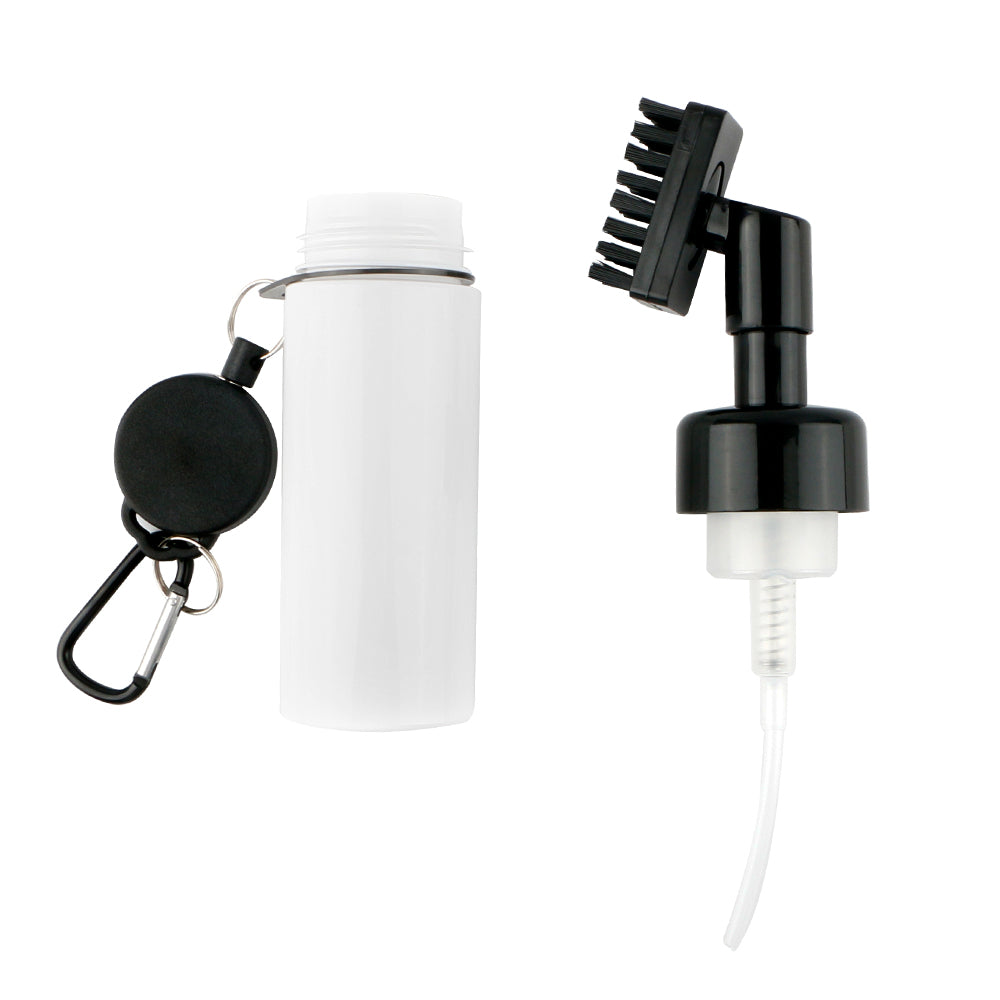 Golf Club Cleaning Brush Golf Brush with Spray Bottle Holds 5 oz Water Golf Club Cleaning Kit with Cover and Retractable Clip
