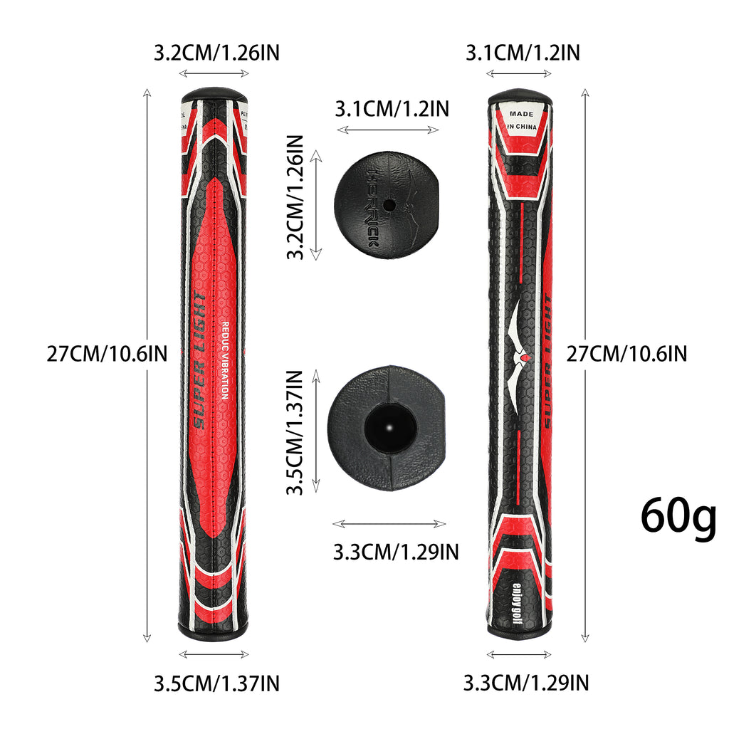 Golf Grip, Men Lightweight & Durable Golf Putter Grip, Portable PU Material Soft Many Color to Choose Golf Grip for Women