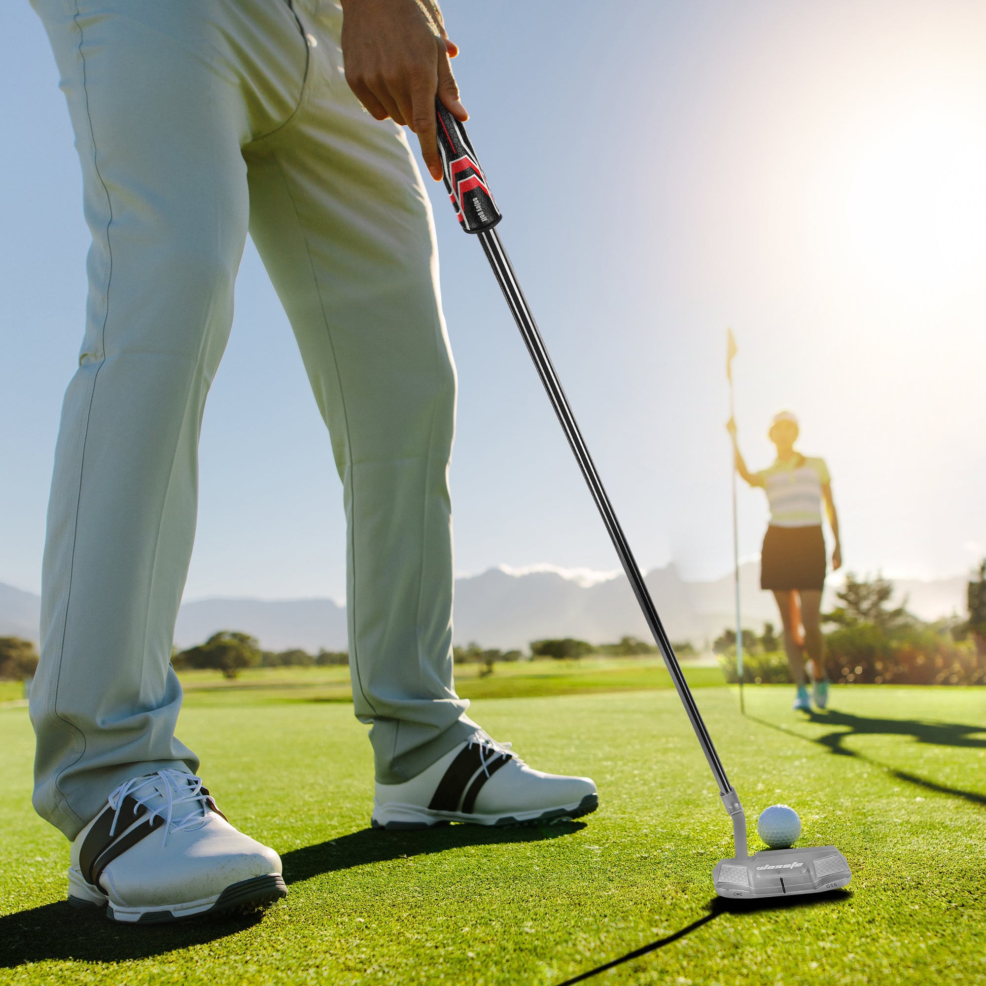 Golf Grip, Men Lightweight & Durable Golf Putter Grip, Portable PU Material Soft Many Color to Choose Golf Grip for Women