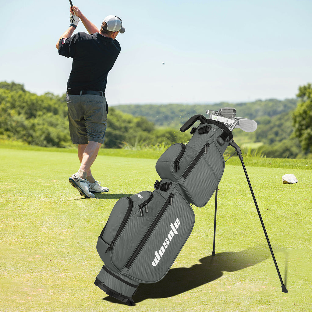 Lightweight 3-Way Golf Stand Bag  Ultra-Portable