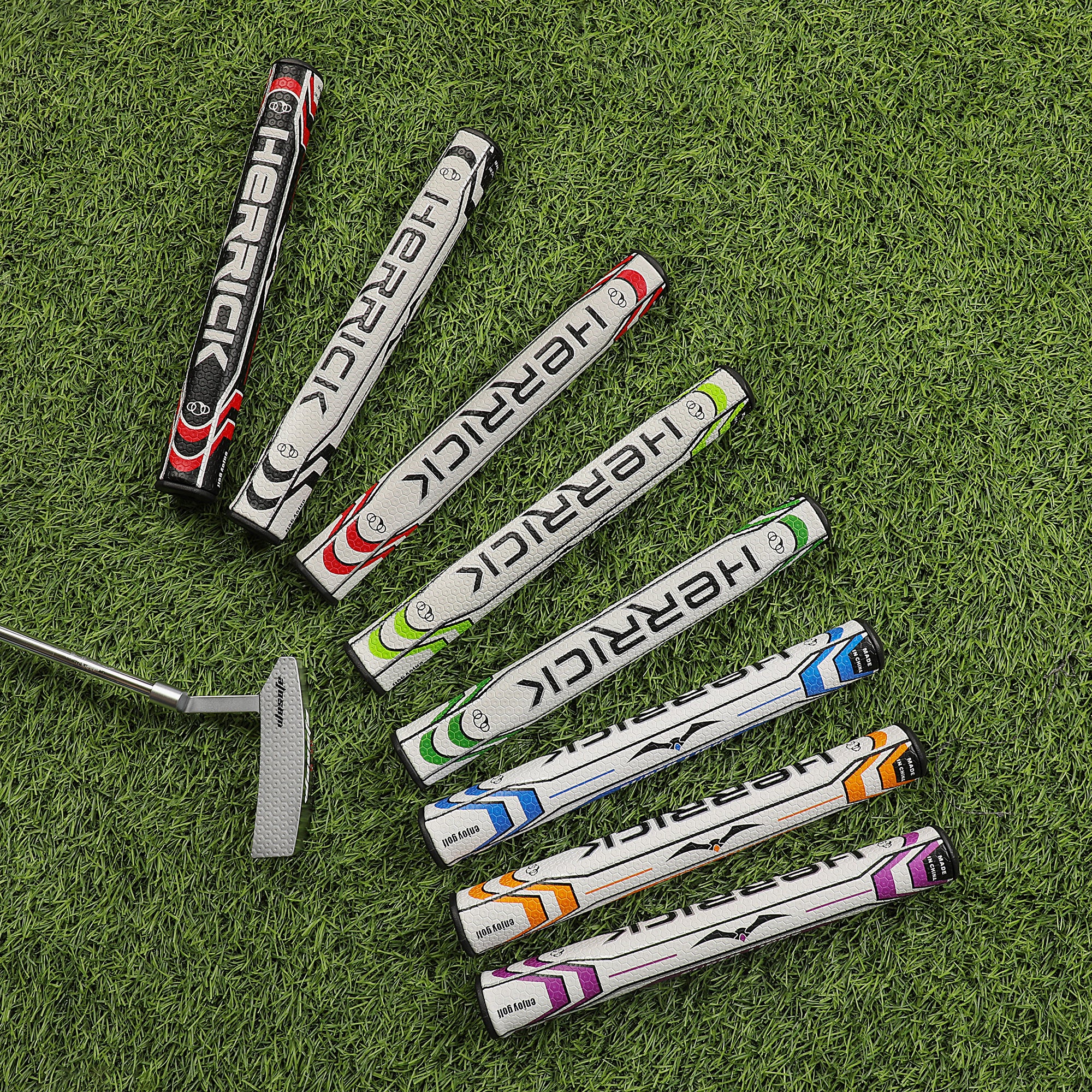 Golf Grip, Men Lightweight & Durable Golf Putter Grip, Portable PU Material Soft Many Color to Choose Golf Grip for Women