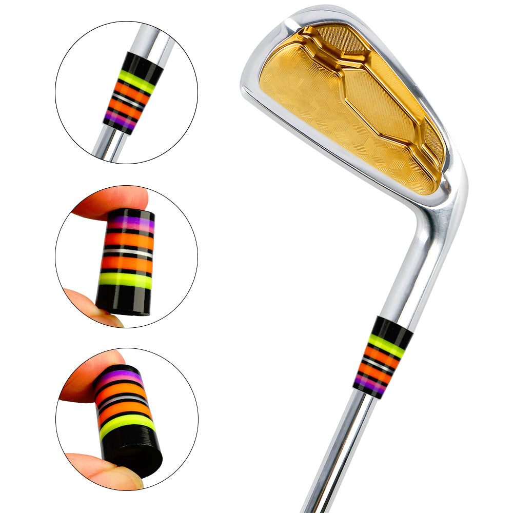 GF10 Golf Ferrules Golf Club Ferrules 12PCS/Lot Colored For Wood/Iron Shaft