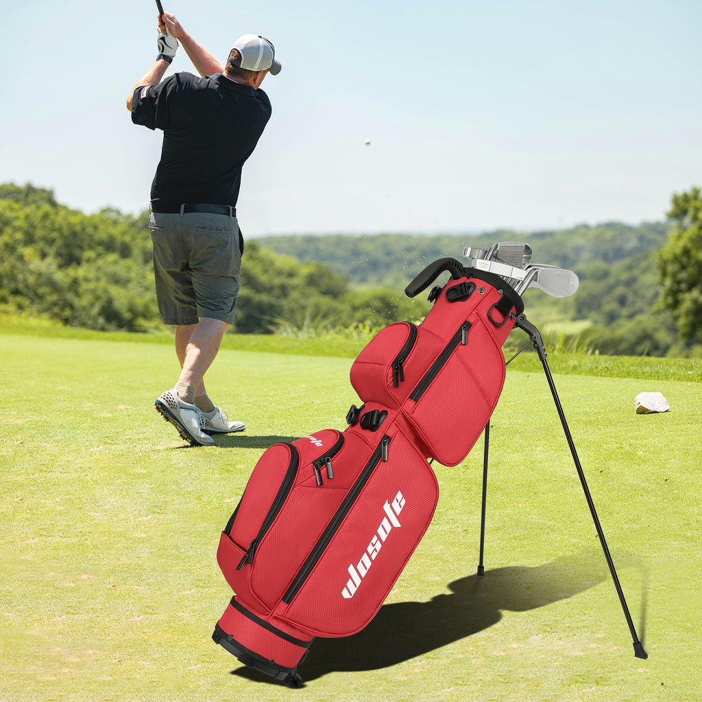 Lightweight 3-Way Golf Stand Bag  Ultra-Portable