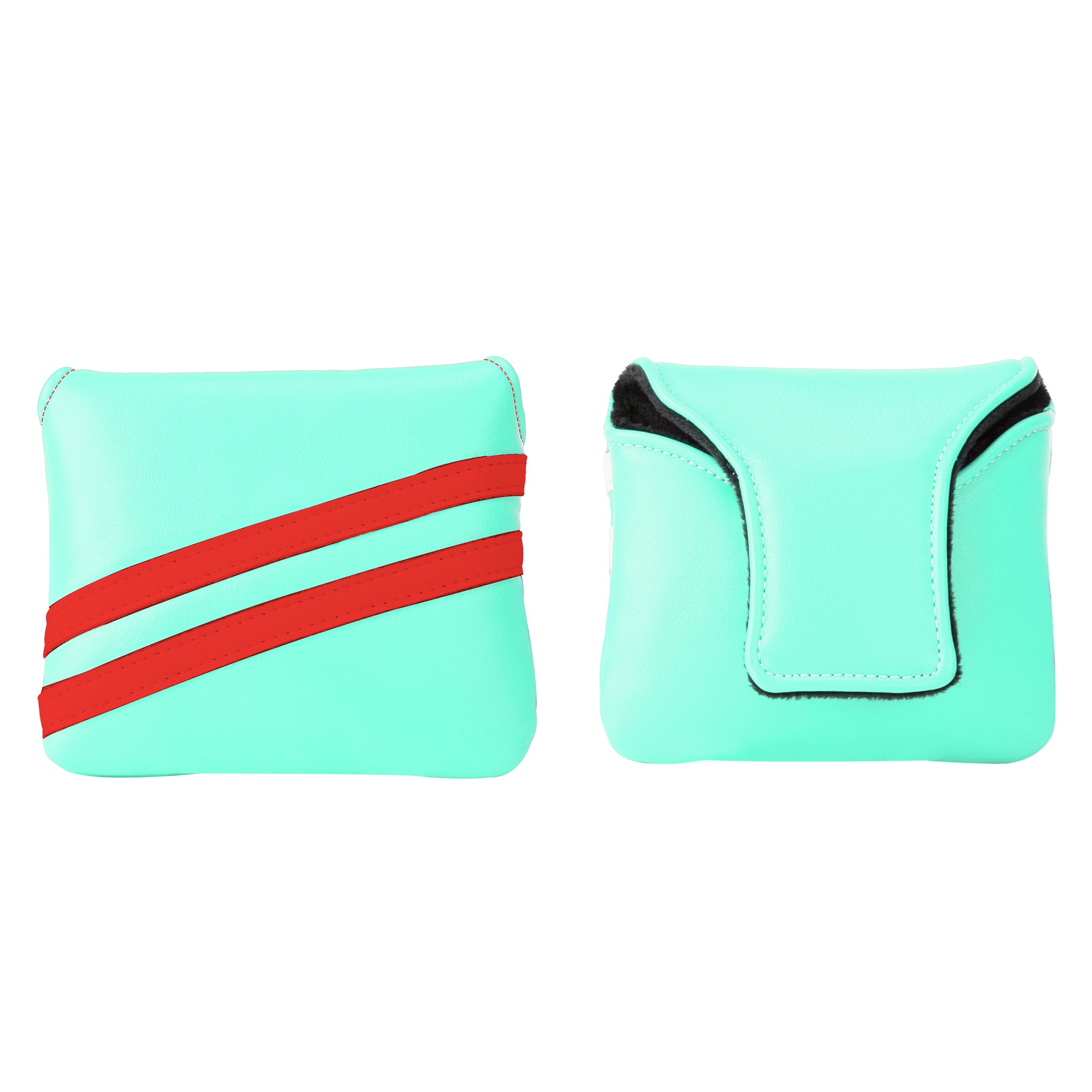 Wosofe Premium Square Magnetic Putter Headcover - Waterproof PU Leather